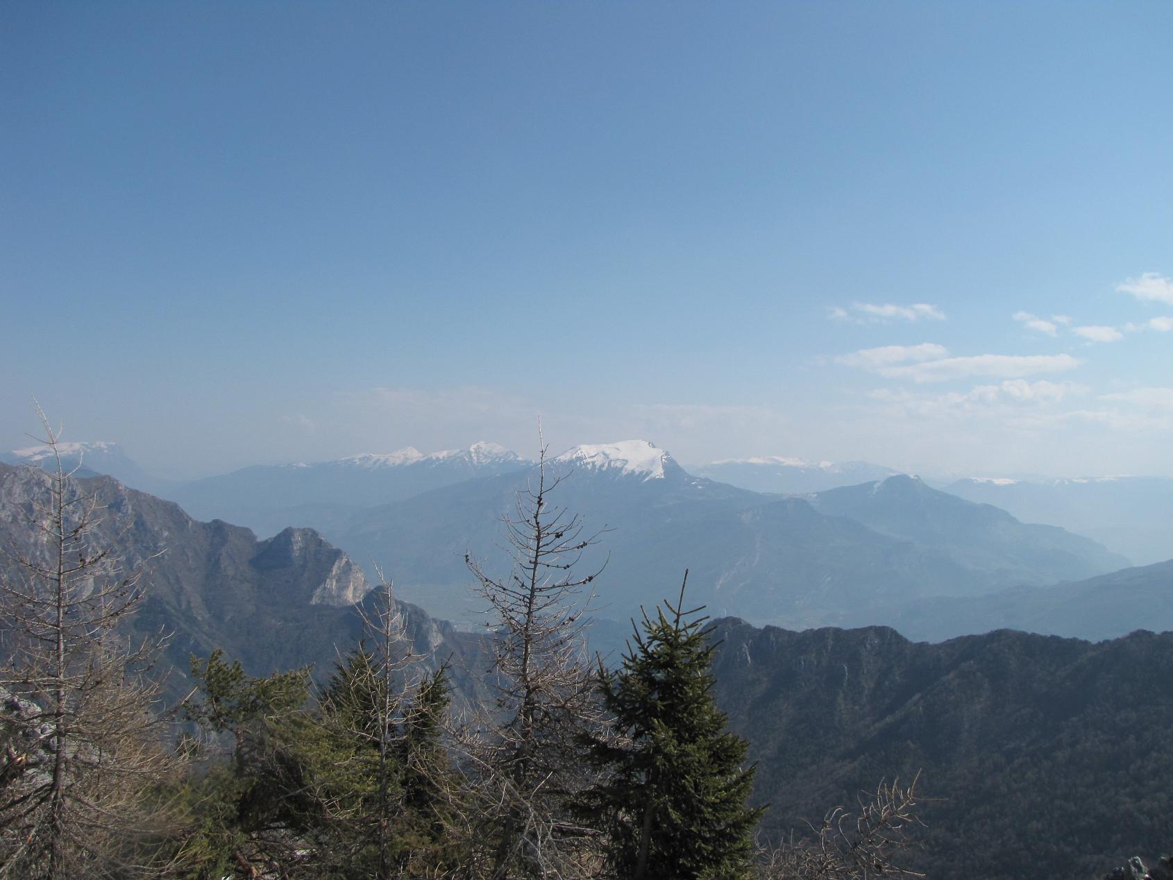 Il sentiero degli Alpini al monte Carona